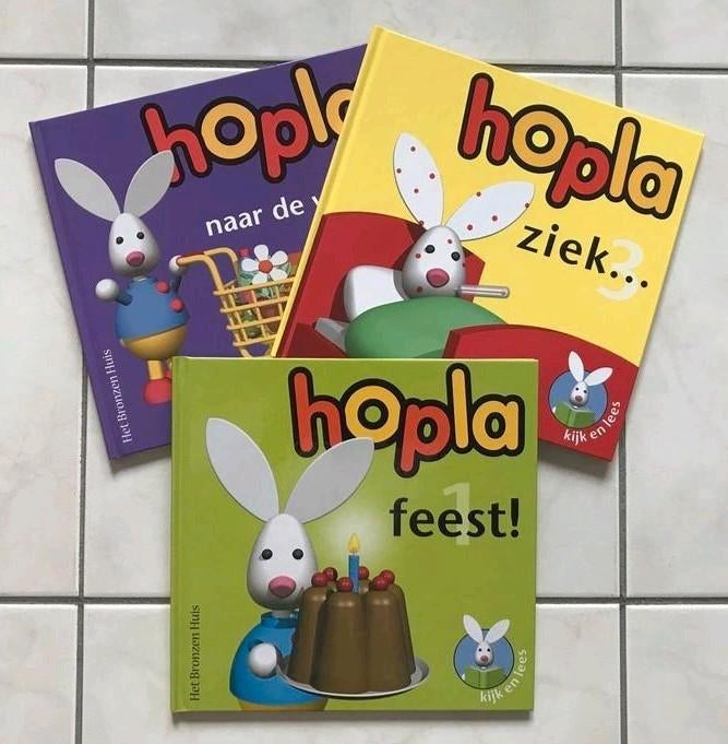 Hopla boekjes 3 st/ €15 *Nieuw*, Enlèvement ou Envoi, Neuf