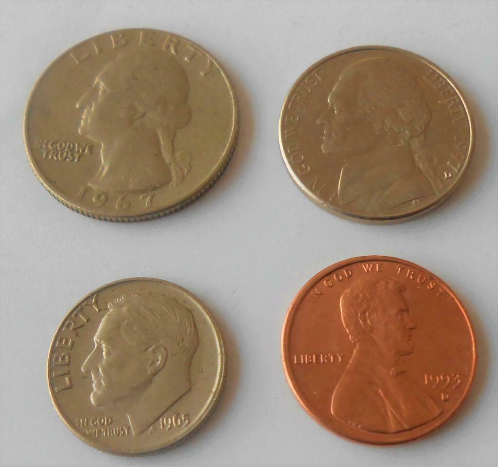 4 munten Amerika, Ophalen of Verzenden, Midden-Amerika, Losse munt
