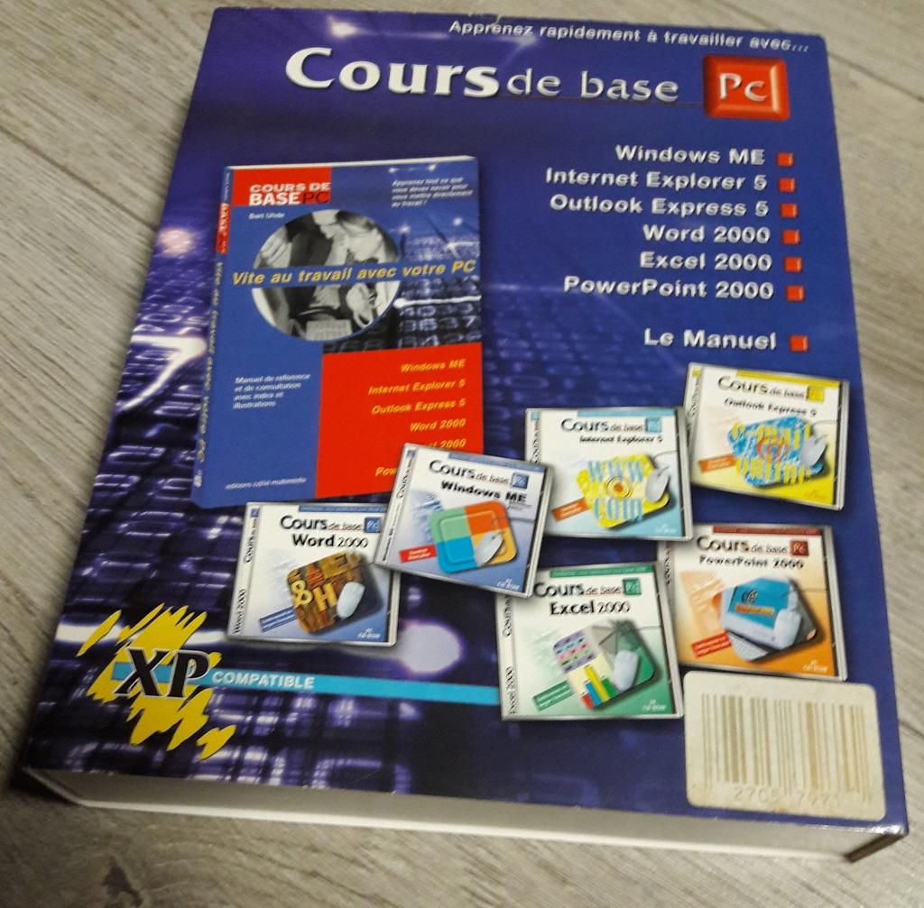 Cours de base PC, Neuf, en français, 465 pages, prix 5€, Livres, Informatique & Ordinateur, Enlèvement ou Envoi, Neuf, Logiciel