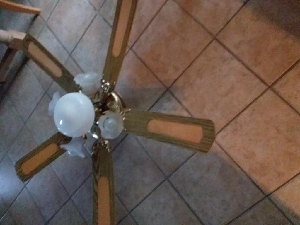 Plafond ventilator, Ophalen
