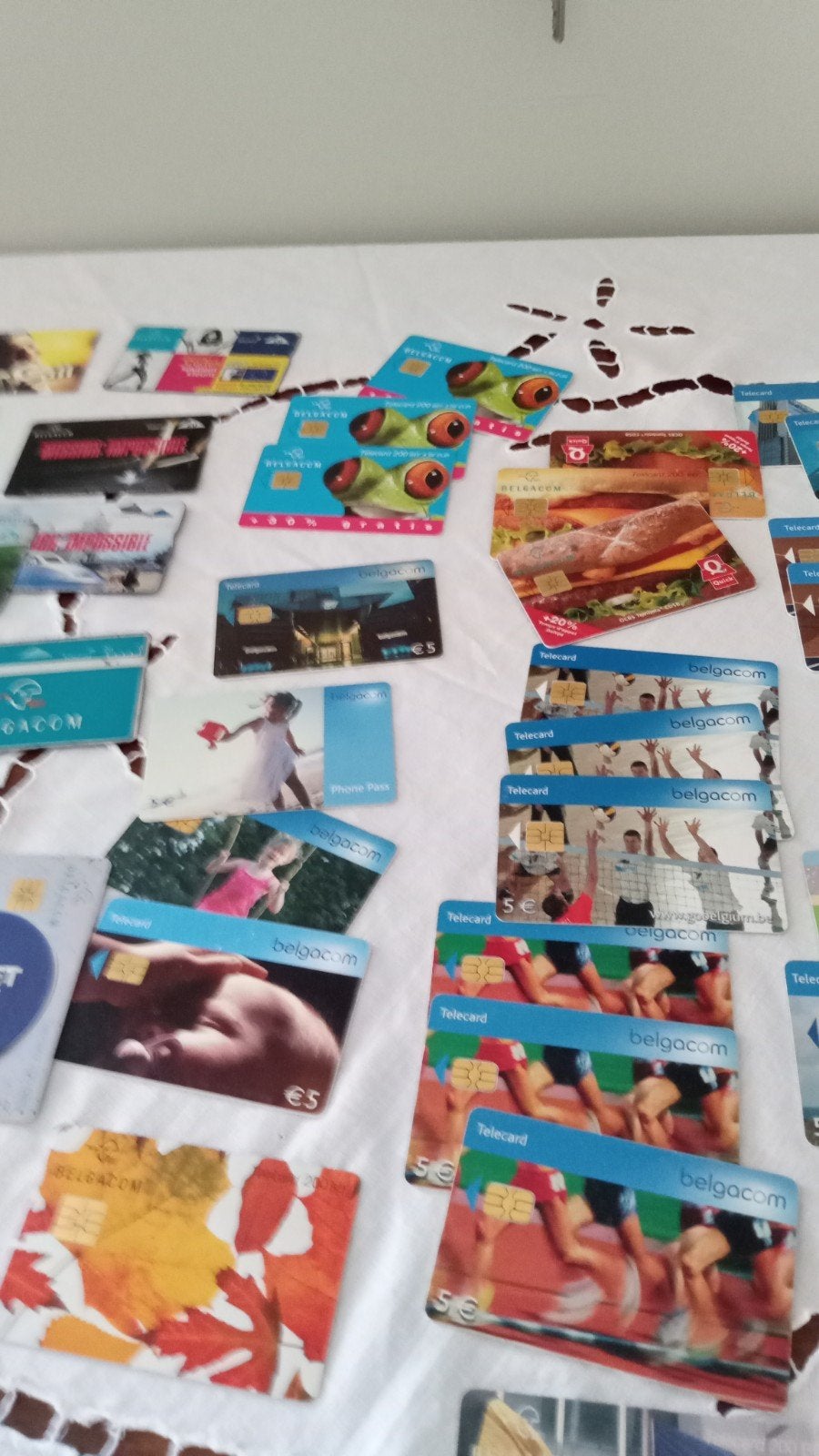 Av66 cartes de cabine téléphonique belge et français collect, Enlèvement ou Envoi