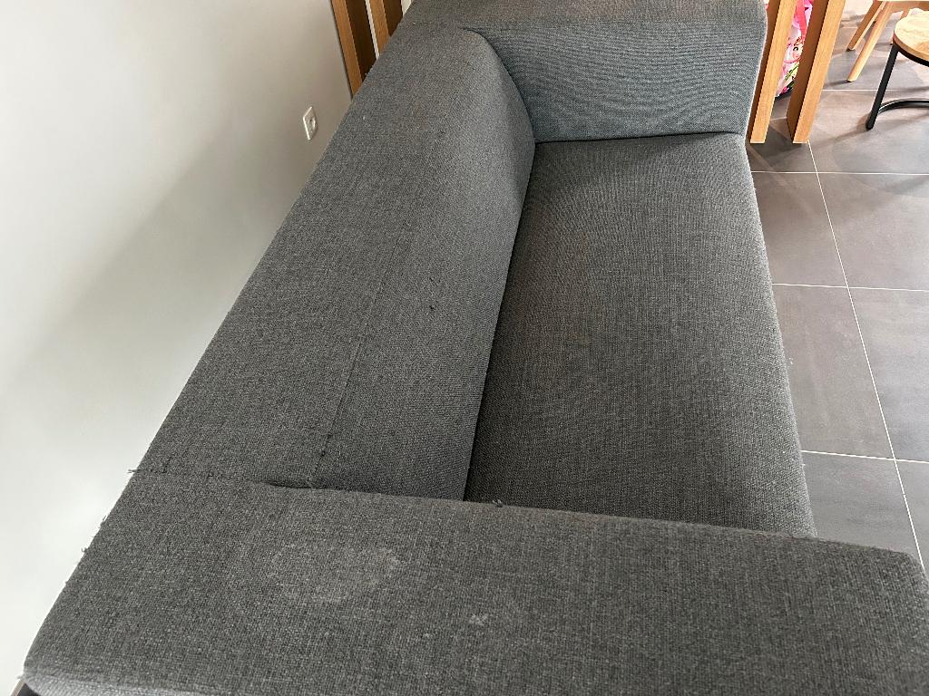 Zetel Sara: sofa 195cm, Ophalen, Gebruikt, 150 tot 200 cm, Tweepersoons