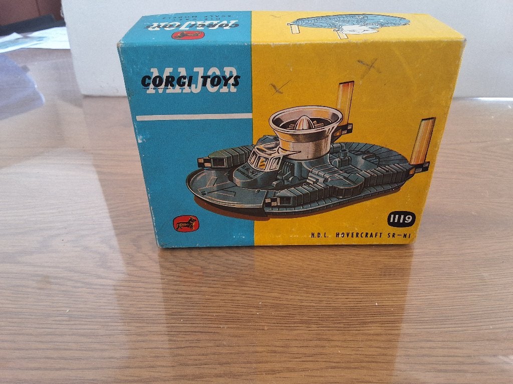 corgi-toys 1119 hovercraft, Ophalen of Verzenden, Gebruikt, Overige typen, Corgi