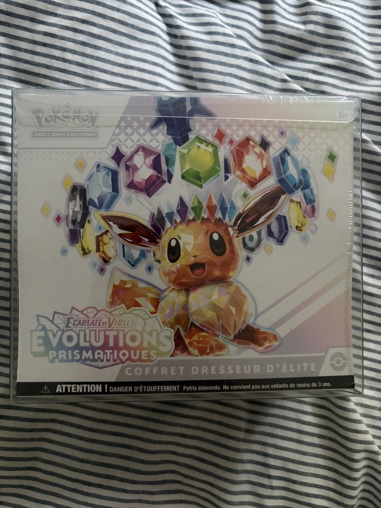 ETB évolutions prismatiques, Enlèvement ou Envoi, Neuf, Booster box, Foil