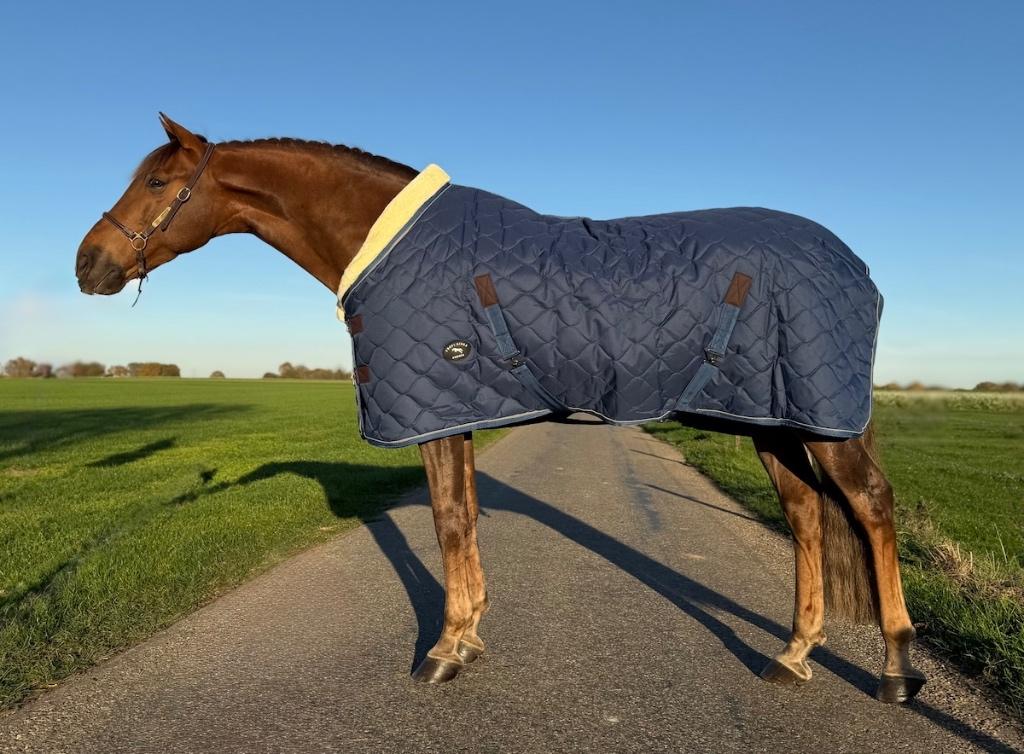 Profi-Rider Showdeken 200g Navy 175 tm 215 SALE!, Dieren en Toebehoren, Ophalen of Verzenden, Nieuw, Deken