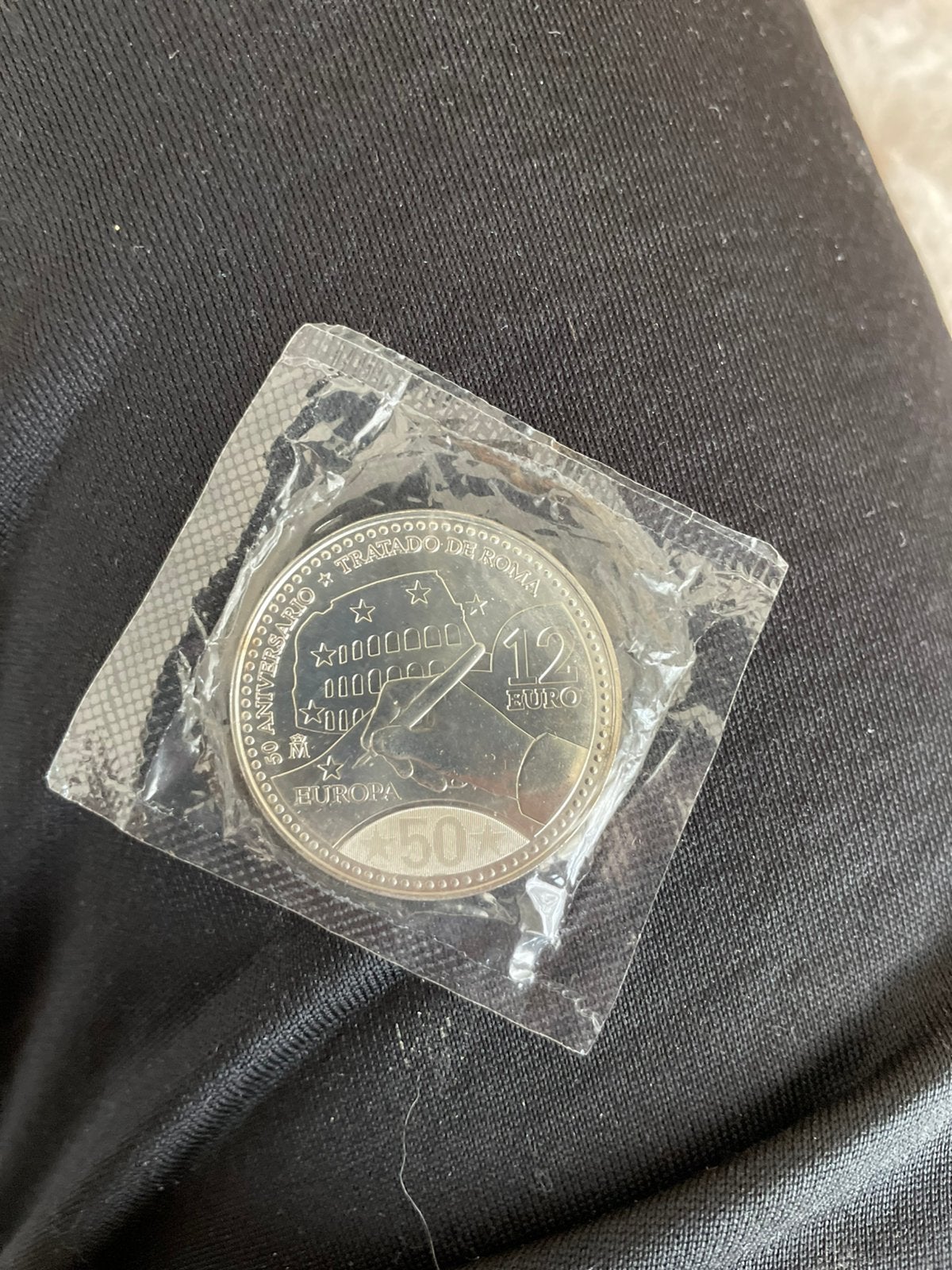 Herdenkingsmunt Euro, Ophalen of Verzenden, Zilver
