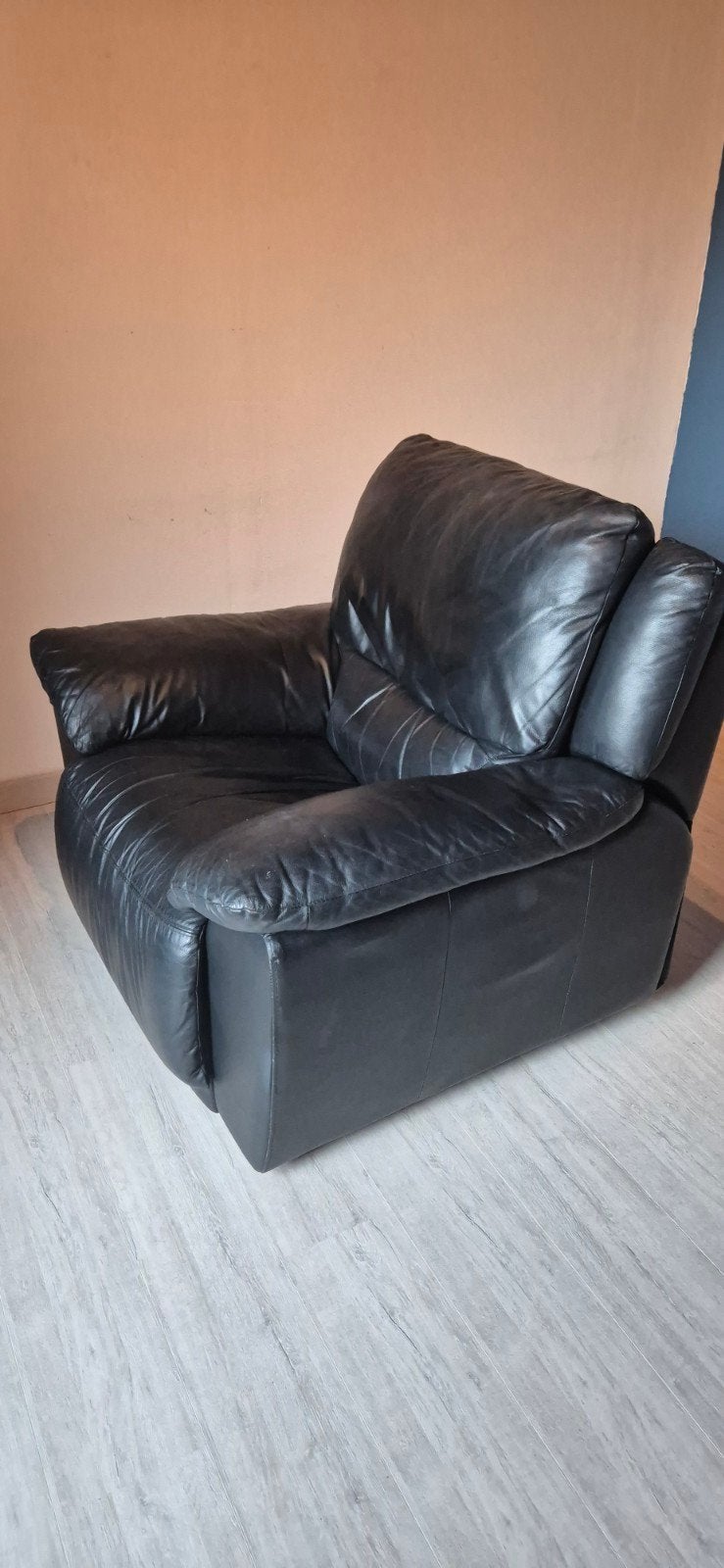 Relax, zwart leer, Enlèvement, Utilisé, Une personne