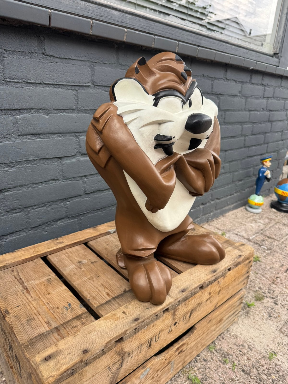 Statue TAZ Looney Tunes Tazmania, Collections, Enlèvement, Comme neuf, Fantasy
