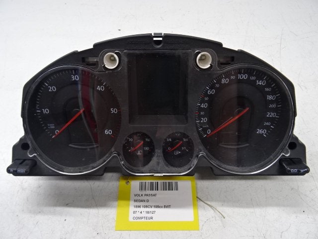 COMPTE-TOURS Volkswagen Passat (3C2) (3C0920871), Utilisé, Volkswagen