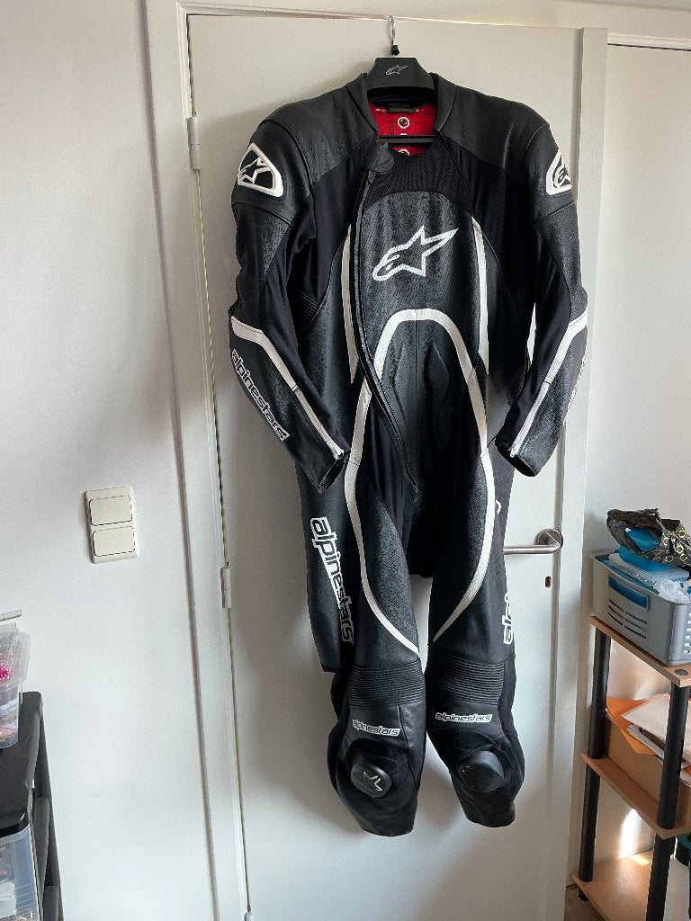Alpinestars Orbiter 1pc Suit Black White, Motoren, Kleding | Motorkleding, Ophalen, Heren, Overall, Alpinestars