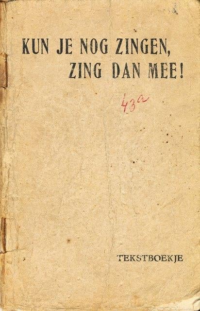 (z31) Kun je nog zingen, zing dan mee, Verzenden, Gelezen
