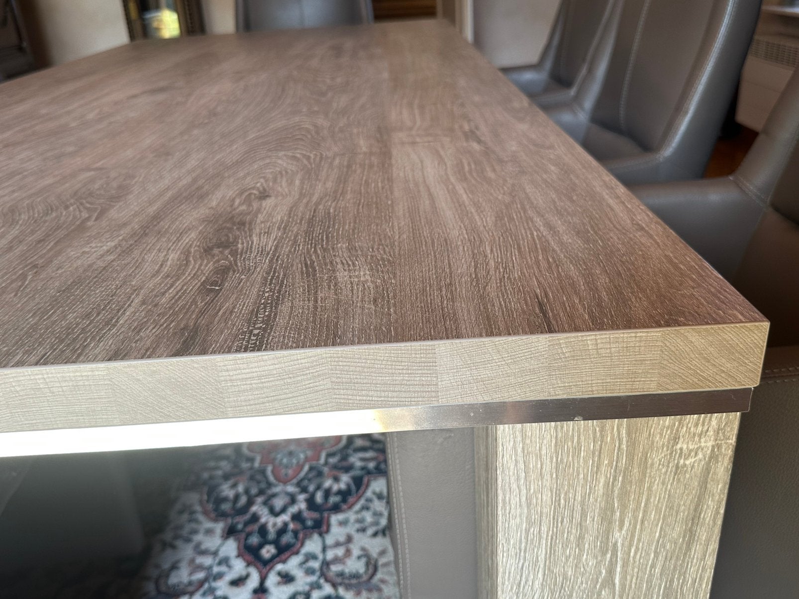 Eetkamer tafel, Ophalen