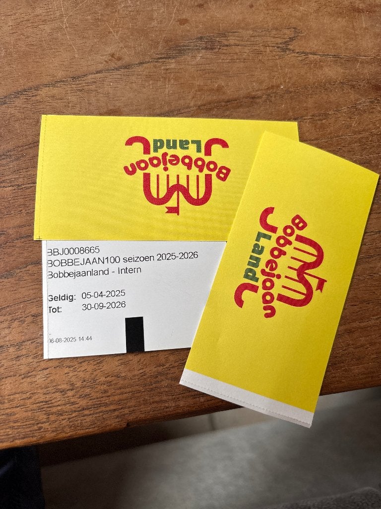 Bobbejaanland 3 tickets, Tickets & Billets, Trois personnes ou plus, Ticket ou Carte d'accès