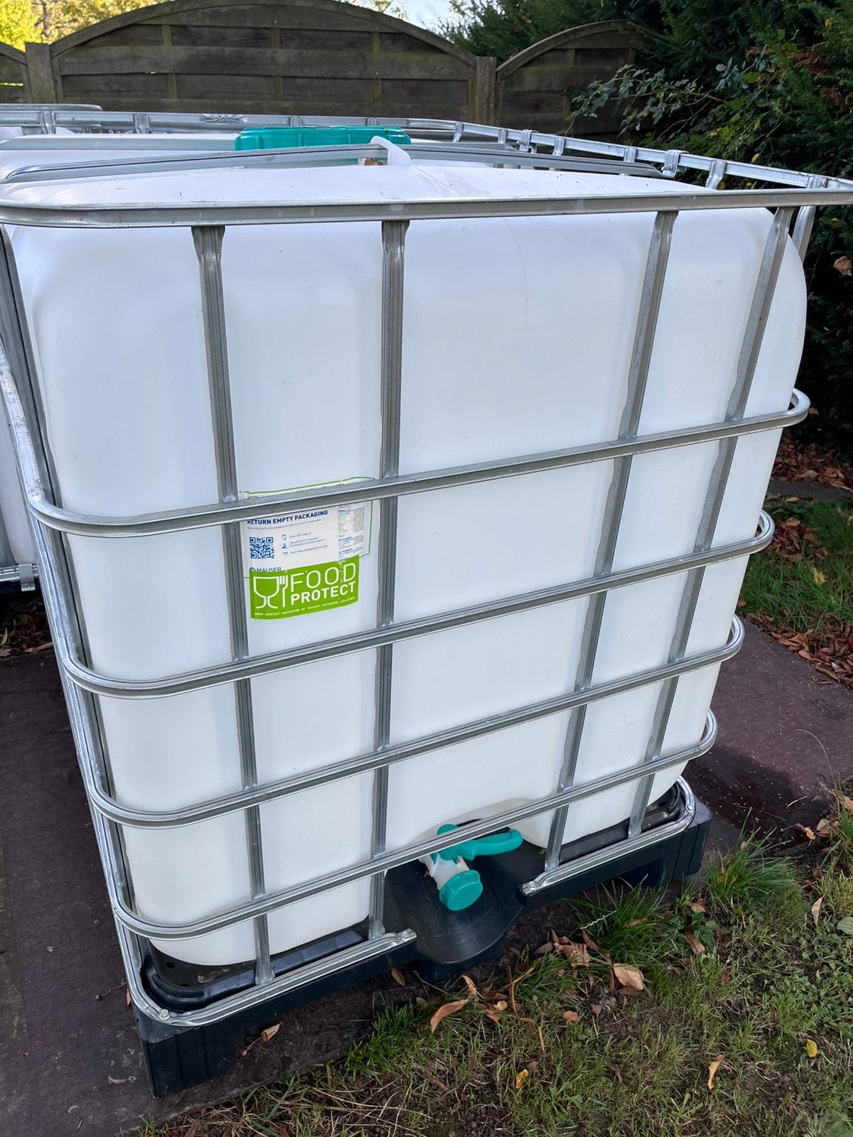Cubis 1000L. Neufs servi 1 X. Uniquement en alimentaire, Enlèvement, Comme neuf
