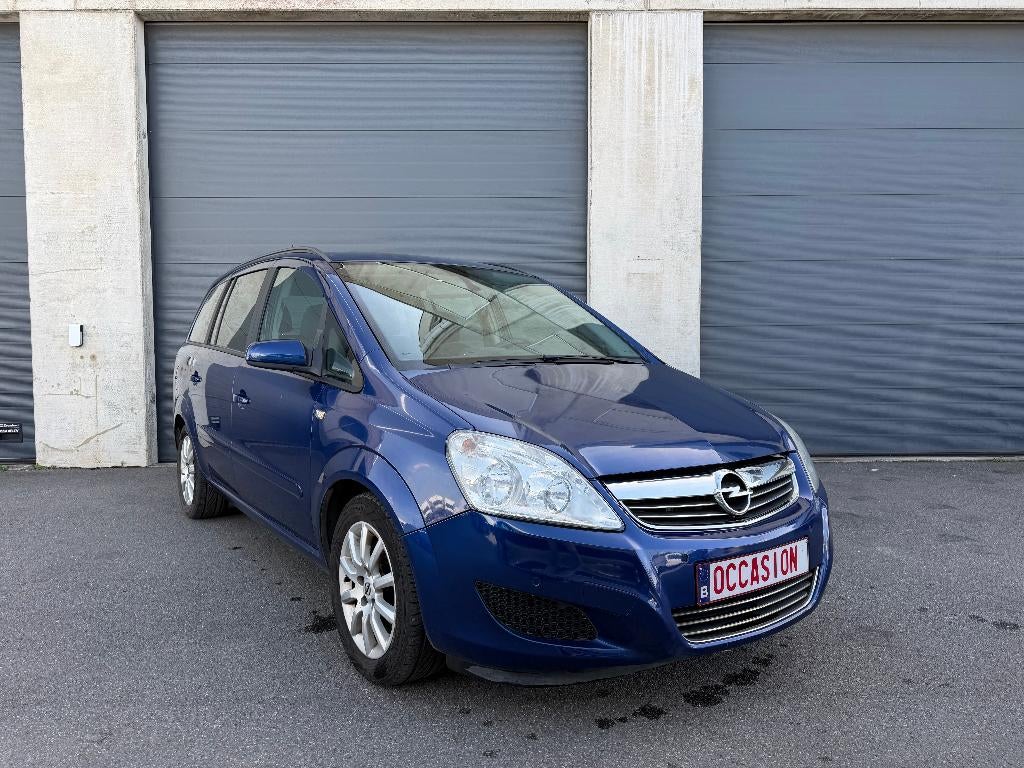 Opel Zafira, Auto's, Voorwielaandrijving, 4 cilinders, Blauw, 7 zetels