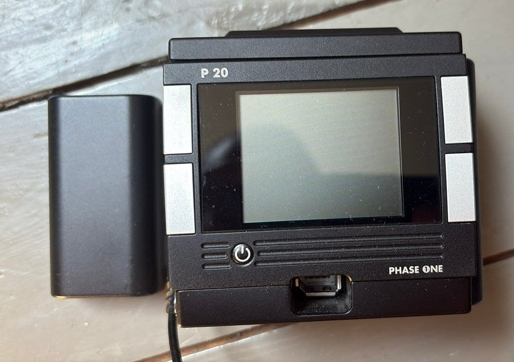 Phase One P20 voor Hasselblad / 2 batterijen, Audio, Tv en Foto, Ophalen, Gebruikt