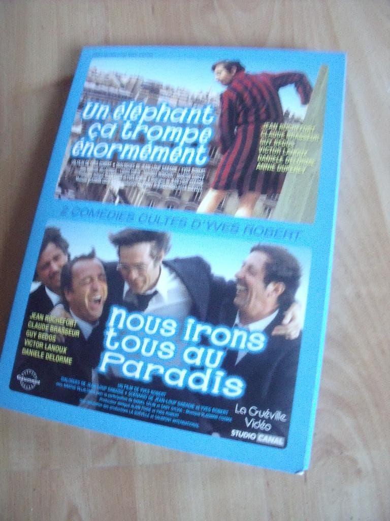 Un éléphant ça trompe - Nous irons tous au paradis, CD & DVD, Comédie, 1960 à 1980, Envoi, Comme neuf