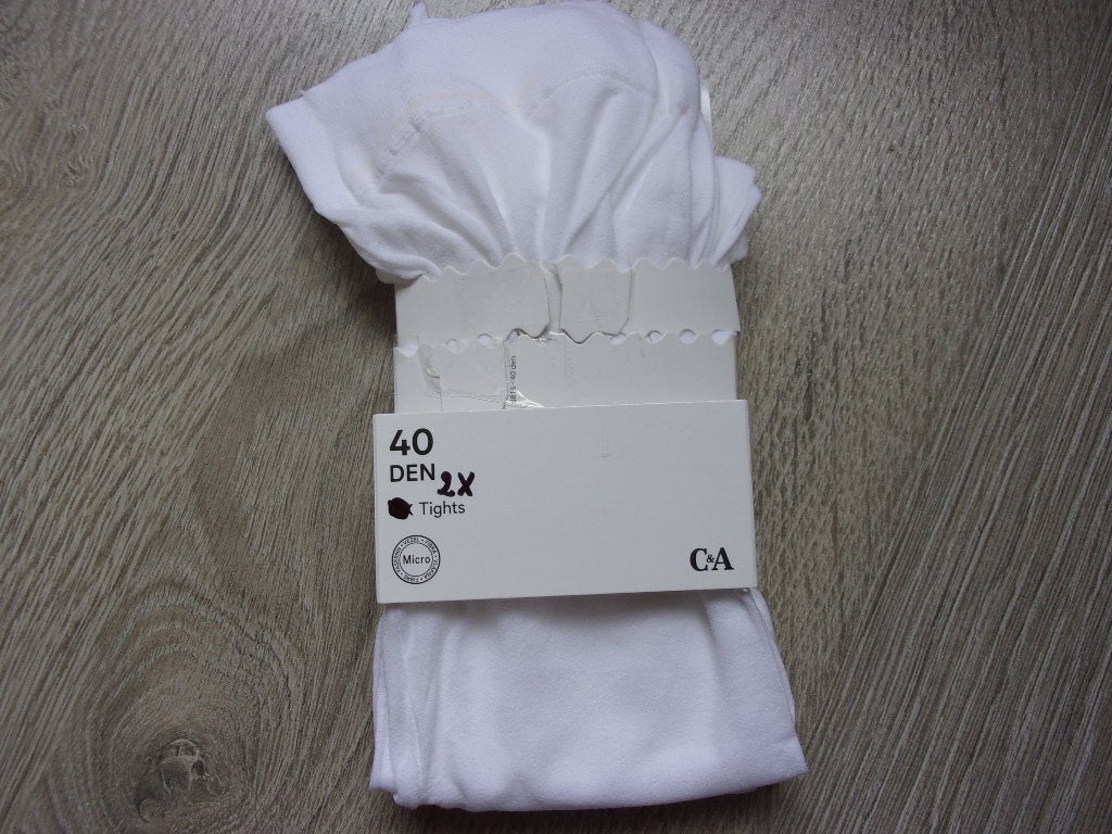 SPLINTERNIEUWE fijne broek kousjes. (2 paar)Maat 146-152, Neuf, C&A, Enlèvement ou Envoi, Chaussettes