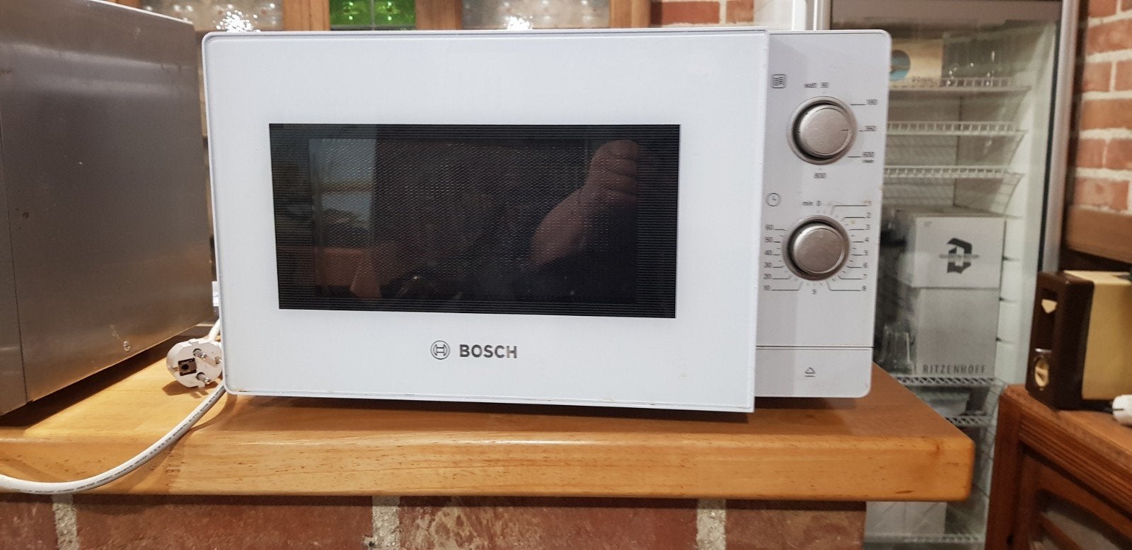four micro onde bosch, Elektronische apparatuur, Ophalen, Gebruikt, Tussenbouw, Microgolfoven