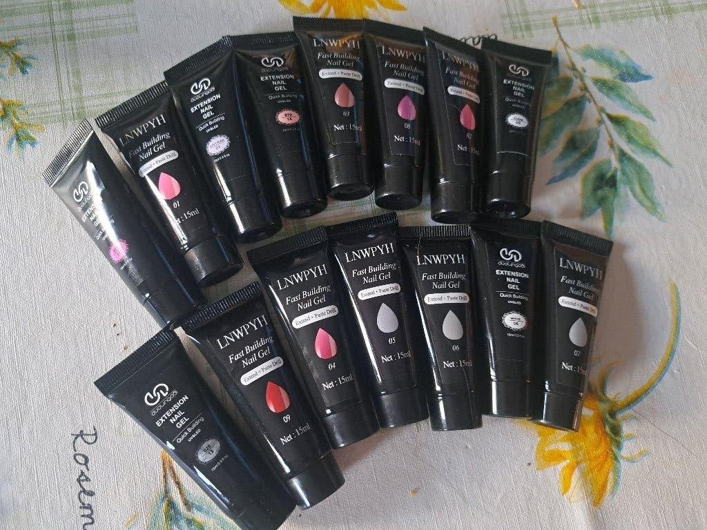 Complete Set Polygel / Nail Building Gel (Zgan), Overige kleuren, Nieuw, Ophalen of Verzenden, Accessoires