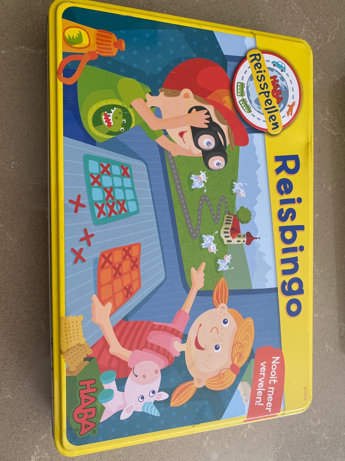 Magnetische reisbingo Haba, Ophalen, Zo goed als nieuw