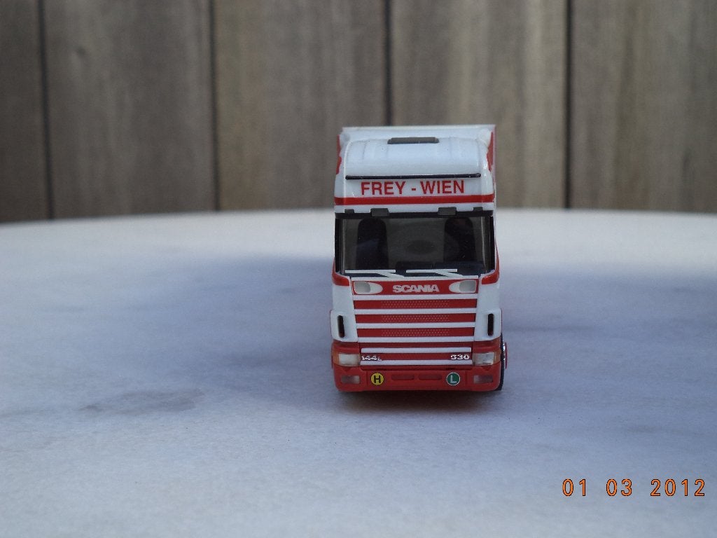 Herpa 1/87, Ophalen of Verzenden, Zo goed als nieuw, Bus of Vrachtwagen, Herpa