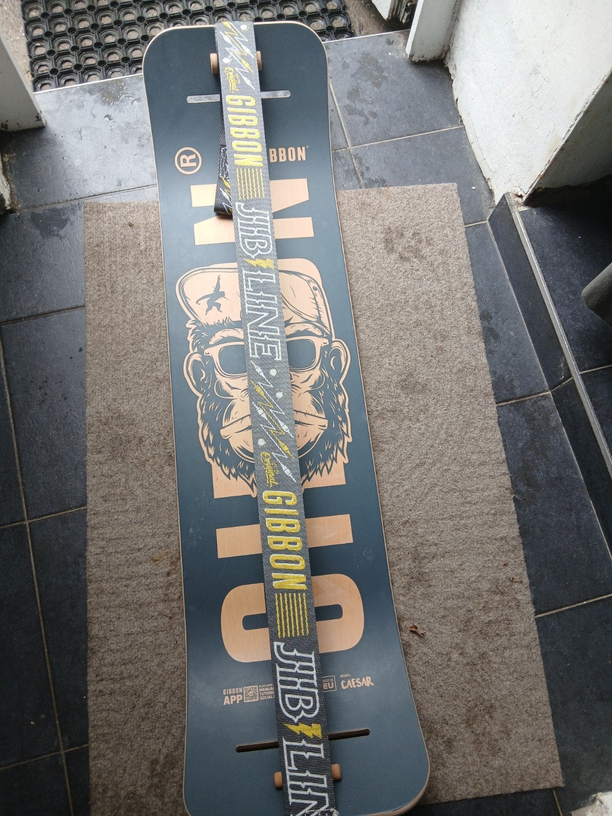 Planche d'équilibre, Enlèvement