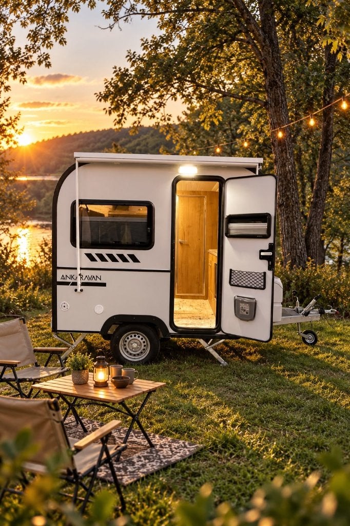 ️Caravan 240 MICRO 2026,  2jaar garantie, 650KG, Overige merken, Rondzit, Particulier, 500 - 750 kg