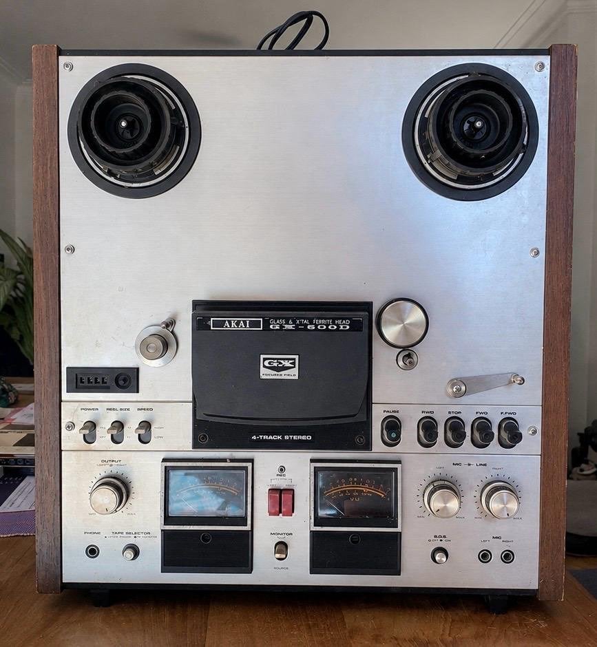 Vintage Akai GX-600D bandrecorder, Ophalen, Bandrecorder