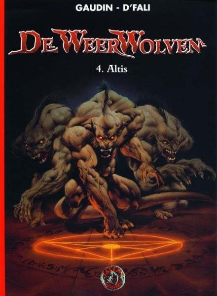 Strip van " De weerwolven " , nr.4 H.C., Boeken, Stripverhalen, Eén stripboek, Ophalen of Verzenden, Zo goed als nieuw