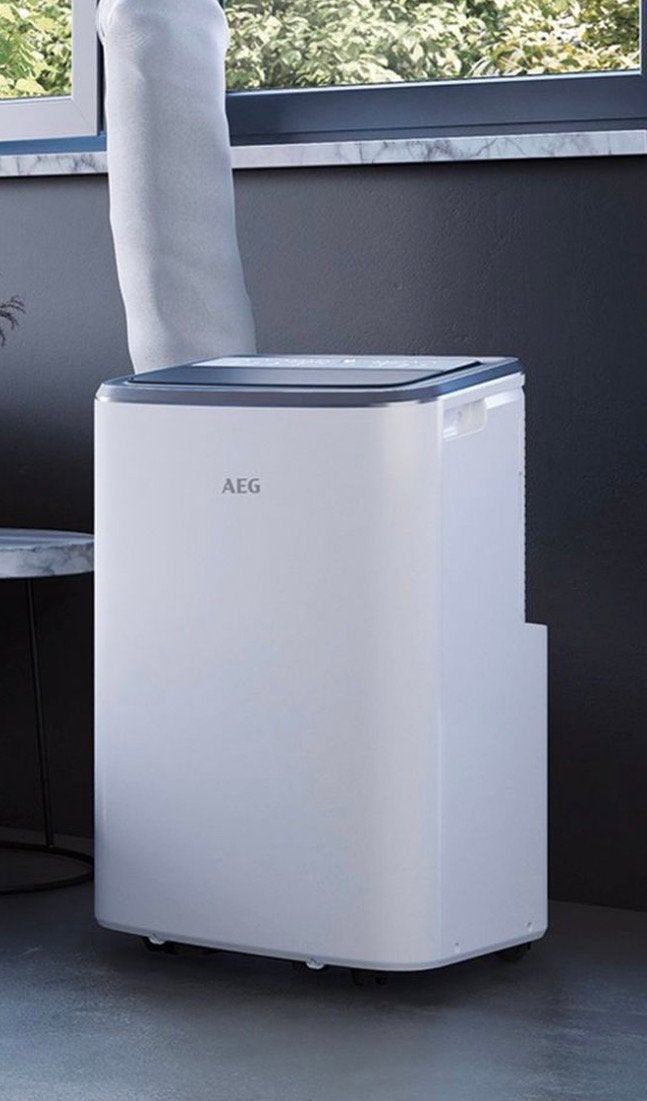 Mobiele airco aeg in topstaat, Elektronische apparatuur, Airco's, Zo goed als nieuw, Mobiele airco, Afstandsbediening, Ophalen