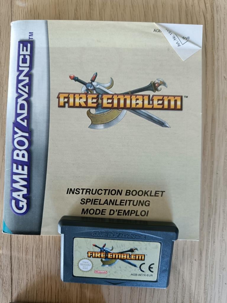 Fire emblem GBA + manuel, Games en Spelcomputers, Ophalen of Verzenden