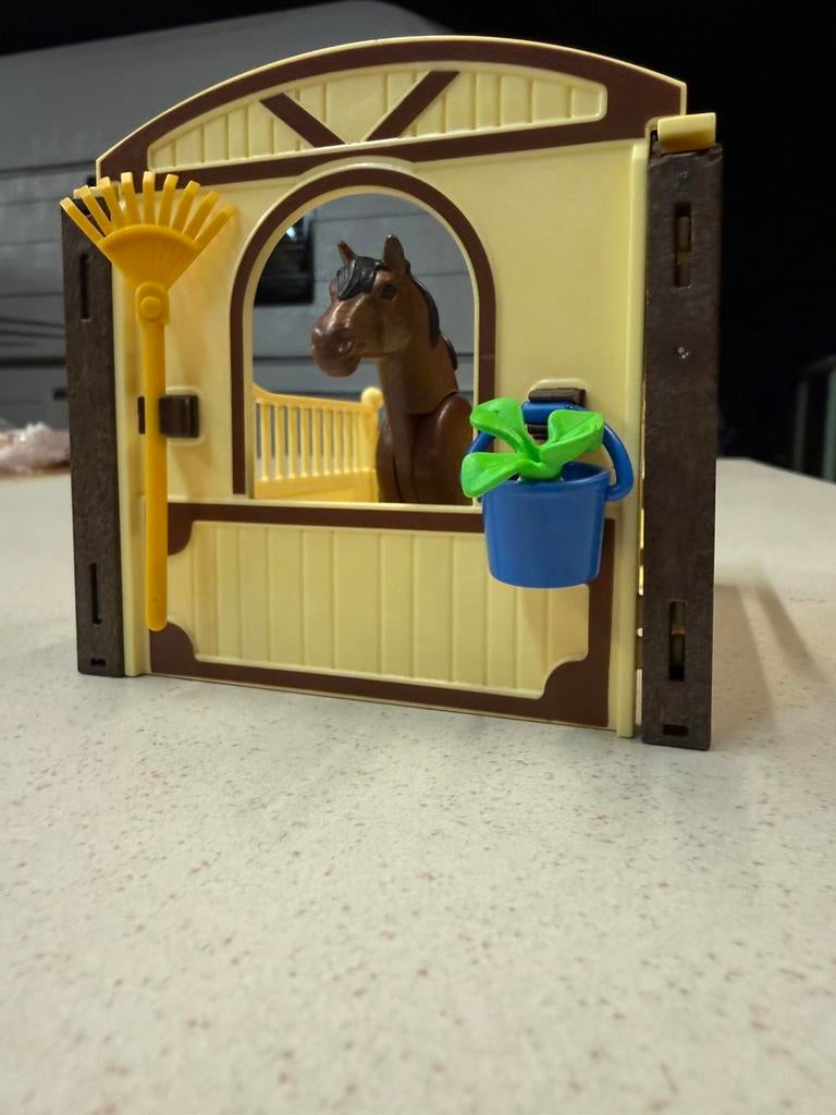 Te koop: playmobil paardenset, Ophalen, Zo goed als nieuw