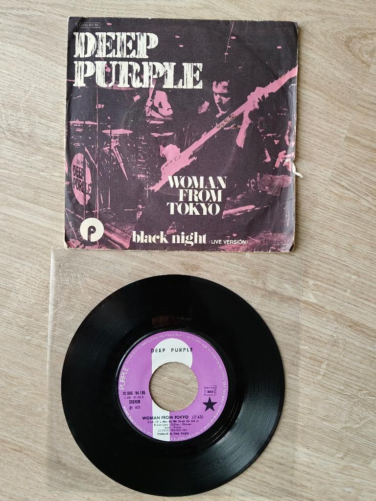 DIEPPAARSE VROUW UIT TOKYO SP, Cd's en Dvd's, Vinyl | Rock, Verzenden