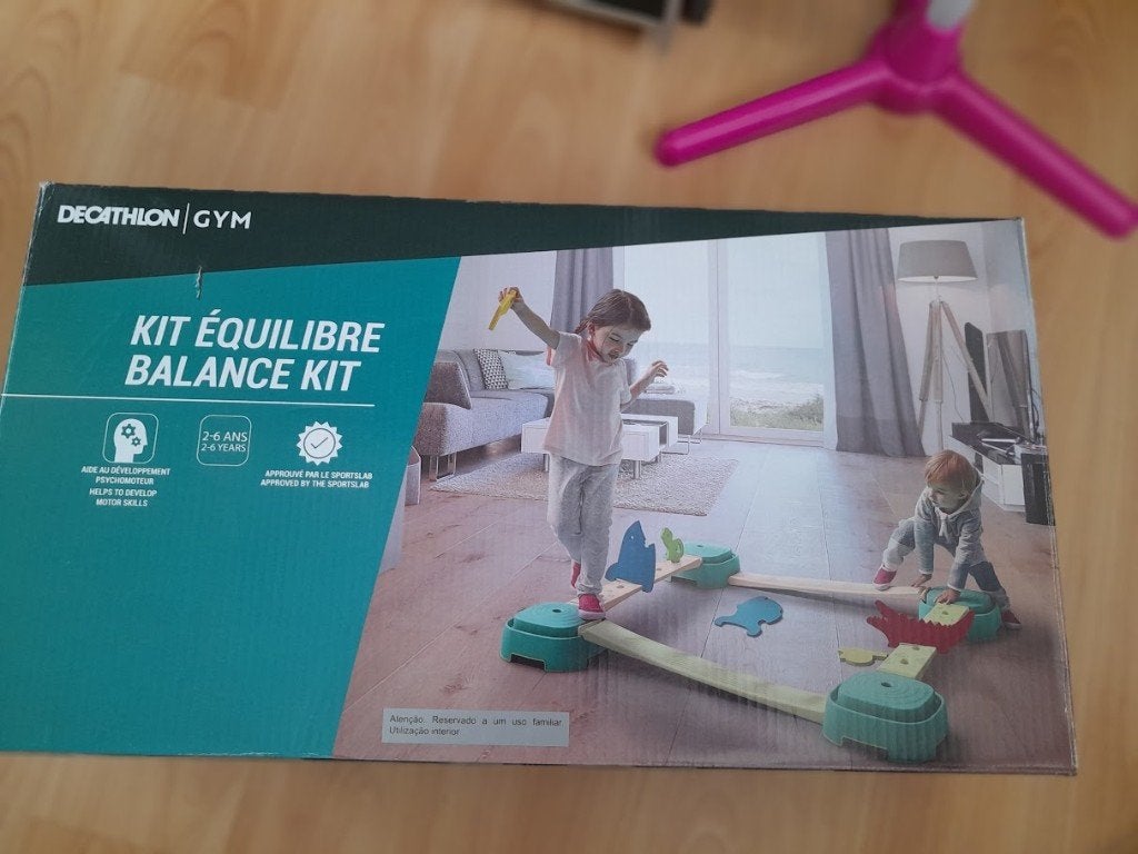 behendigheidsspel kinderen- evenwichtbalkjes, Ophalen, Zo goed als nieuw