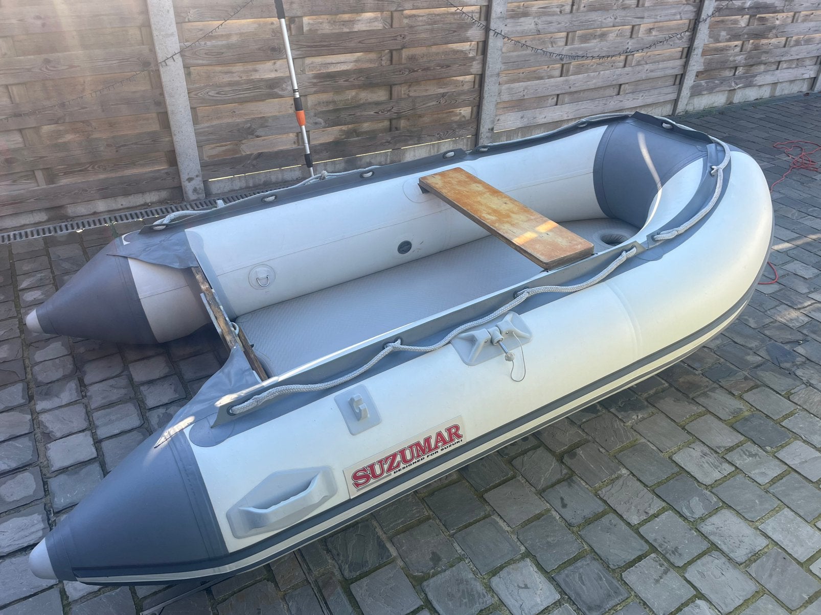 Suzumar rubberboot airdeck DS265 airdeck en perfecte staat, Watersport en Boten, Ophalen, 8 pk, Airdeck, Suzumar