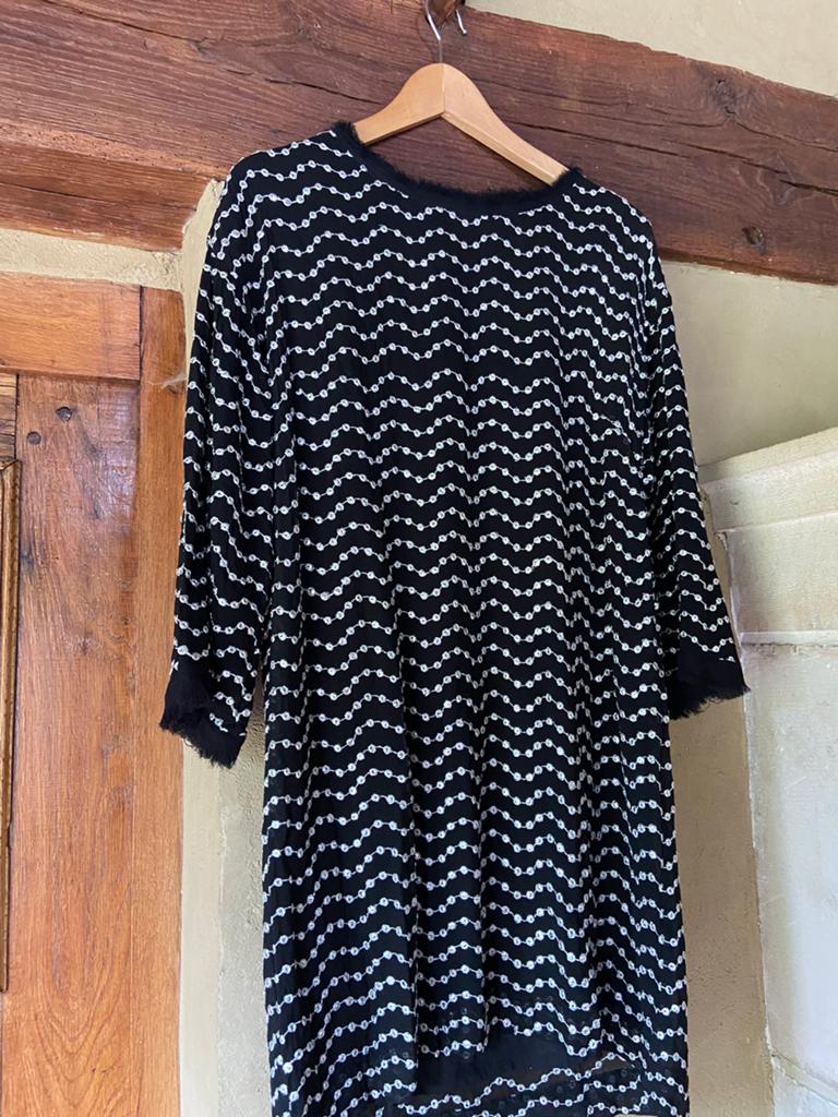 Essentiel antwerp jurkje, Kleding | Dames, Jurken, Ophalen of Verzenden, Zo goed als nieuw, Maat 36 (S), Zwart