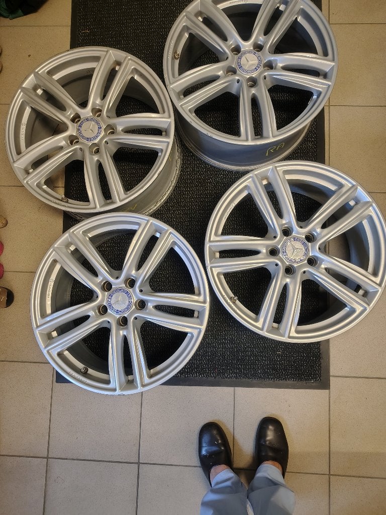 alu velgen voor Mercedes 18" steek 5 x 112, Auto-onderdelen, Ophalen, Gebruikt, 18 inch, Velg(en)