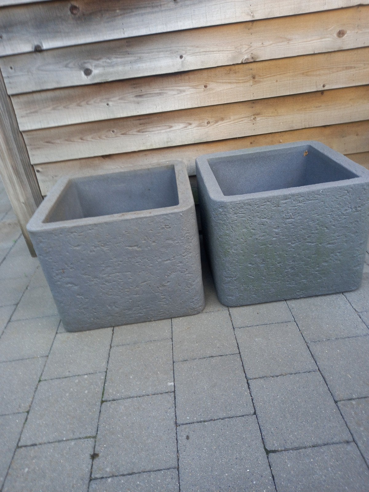 bloembakken kunsstof, Tuin en Terras, Ophalen, Kunststof, Minder dan 60 cm, Vierkant