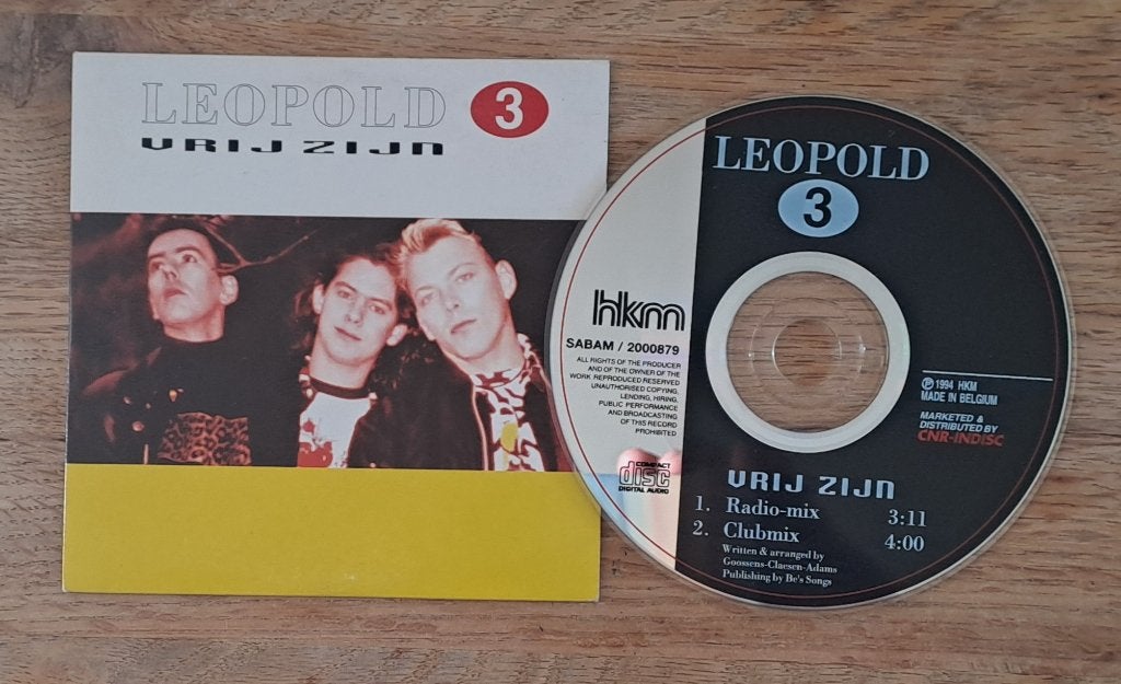 Leopold 3 - Vrij Zijn, Cd's en Dvd's, Gebruikt, Eerste persing, Ophalen of Verzenden, Nederlandstalig