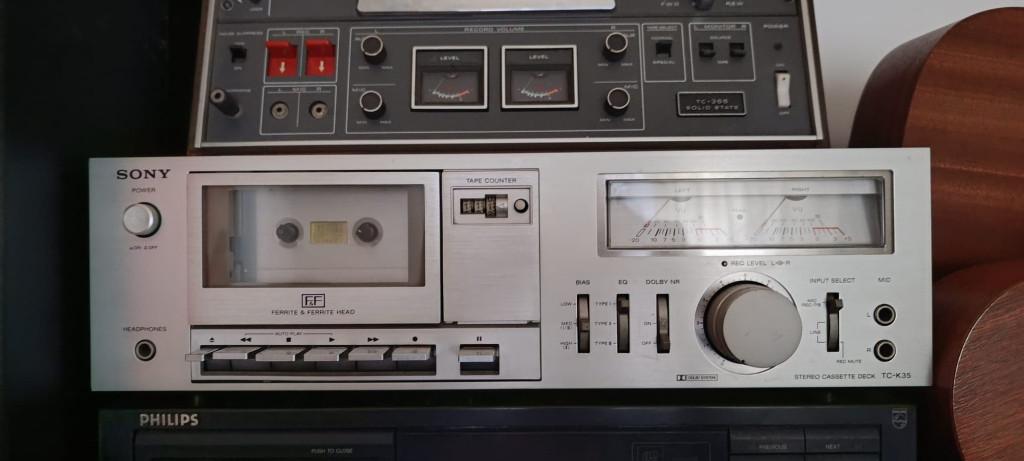 Deck cassette Sony TC-K35 - A réviser, Enlèvement, Simple, Sony