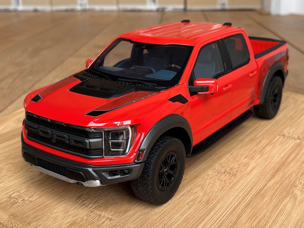 Ford F150 Raptor GT Spirit 1:18 van €125 voor €75 zie tekst, Hobby en Vrije tijd, Modelauto's | 1:18, Gebruikt, Auto, Overige merken