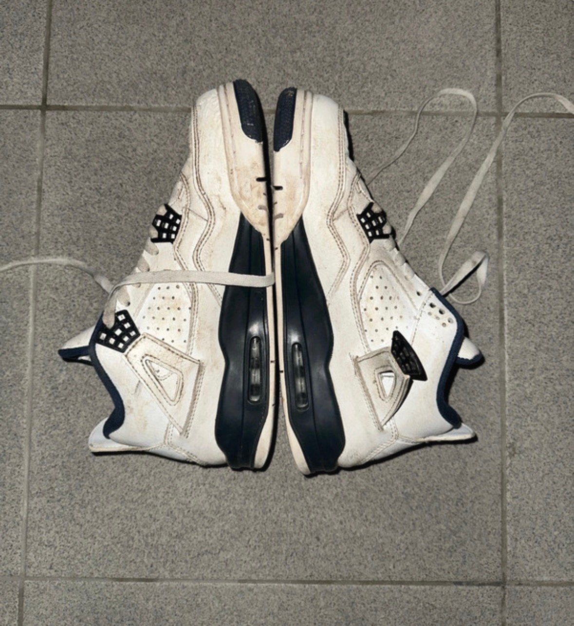 Jordan4, Vêtements | Hommes, Chaussures, Enlèvement, Porté, Bleu, Baskets
