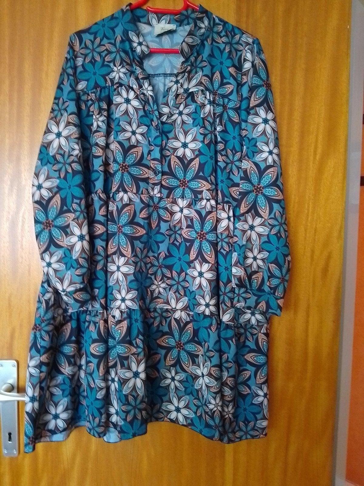 Jurk maat 48 Terra di Siena, Ophalen of Verzenden, Jurk