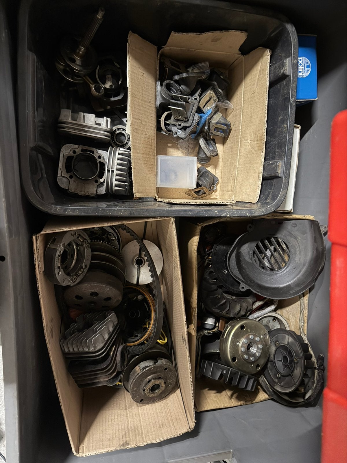 Piaggio lot, Enlèvement