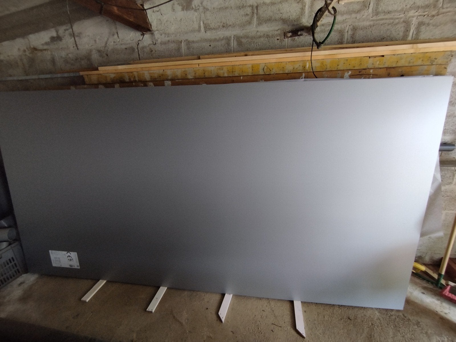 Trespa Meteon 2 platen aluminium grijs 3050x1530 8mm dik, Doe-het-zelf en Bouw, Ophalen, Nieuw, Overige materialen, Minder dan 20 mm