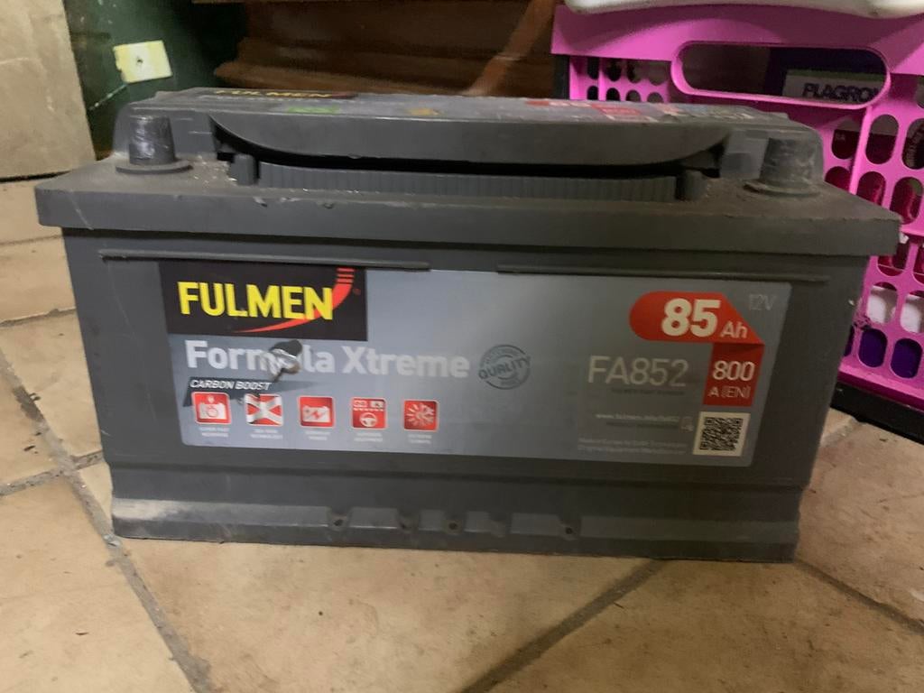 Batterie FULMEN 85 ah/Formula Xtreme, Autos : Pièces & Accessoires, Enlèvement, Utilisé, Audi