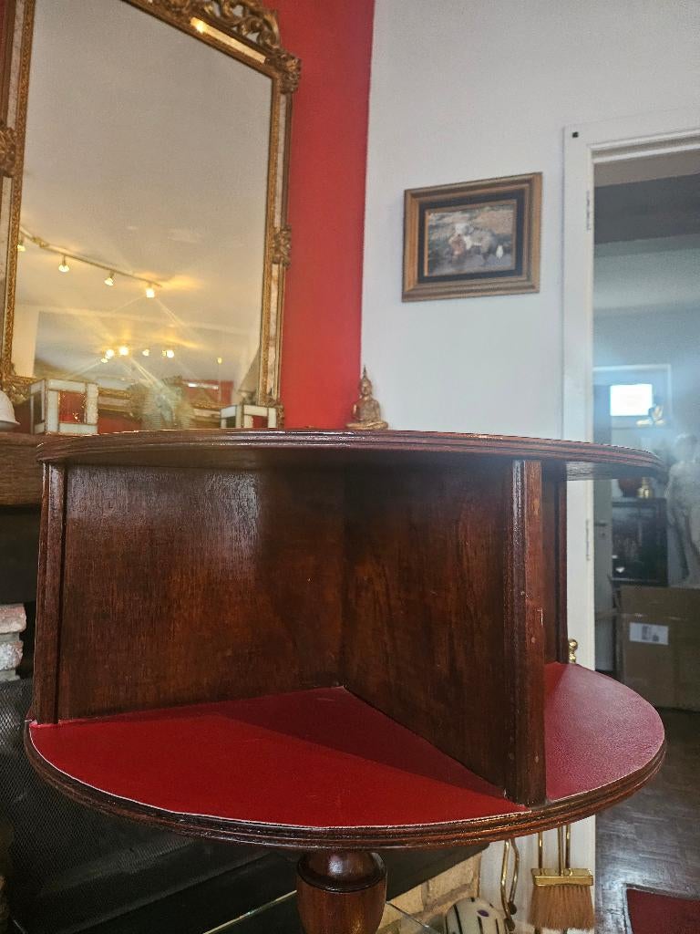 prachtige roterende ronde tafel, Ophalen, Gebruikt, Hout