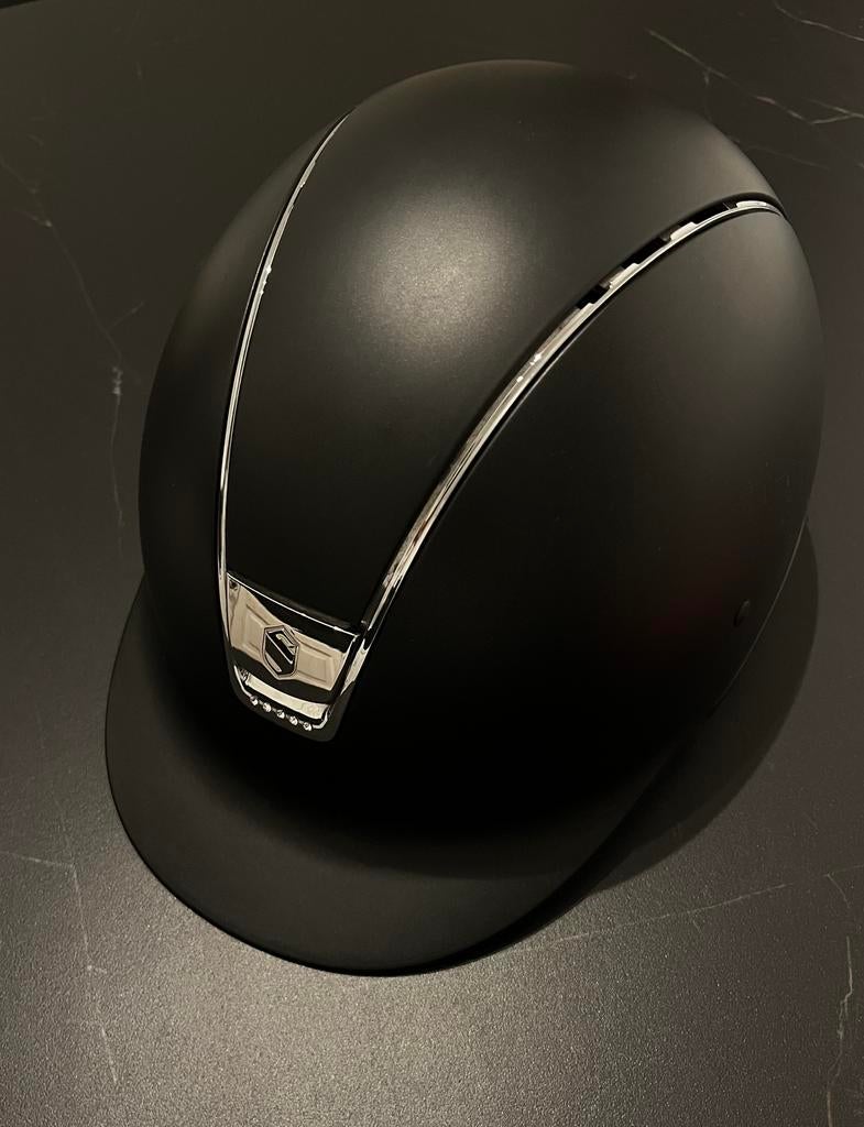 Samshield cap, Dieren en Toebehoren, Paardrijkleding, Ophalen, Zo goed als nieuw, Cap