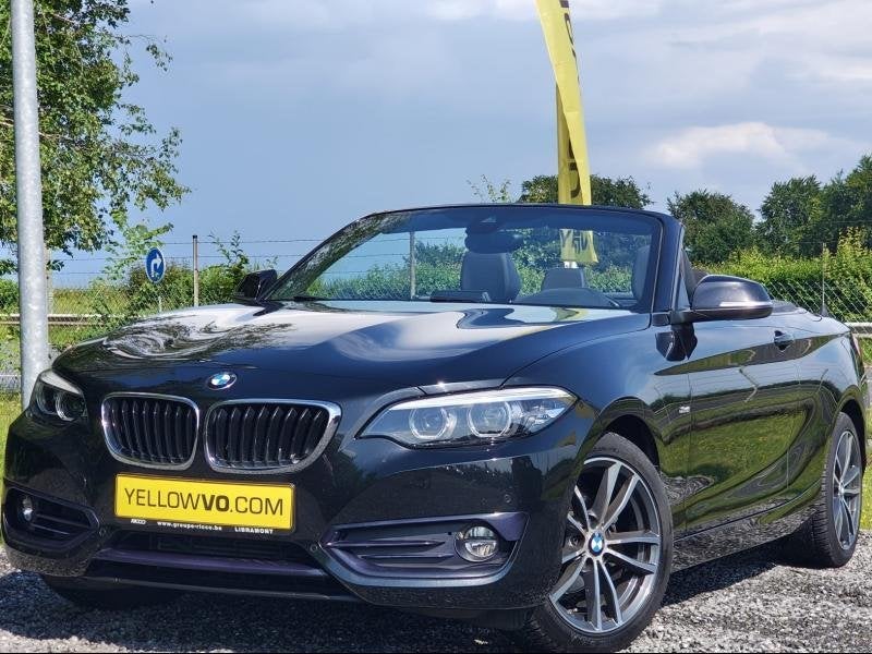 BMW Serie 2 218 iA Cabrio / Sport Line, Autos, BMW, Série 2, Régulateur de distance, Airbags, Air conditionné, Bluetooth, Verrouillage central